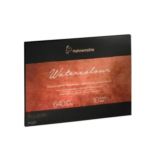 Hahnemühle Coll Sulu Boya Blok Hot Press 300 g 30x40 cm 10 Yaprak - 1