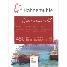 Hahnemuhle Cornwall Sulu Boya Blok Rough 450 g 30x40 cm 10 Yaprak - HAHNEMÜHLE