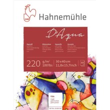 Hahnemühle D’ Aqua Sulu Boya Blok Rough 220 g 30x40 cm 30 Yaprak - HAHNEMÜHLE