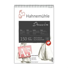 Hahnemühle Dessin Eskiz Defteri 150 g A3 25 Yaprak - Hahnemühle