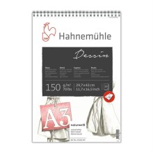 Hahnemühle Dessin Eskiz Defteri 150 g A3 25 Yaprak - HAHNEMÜHLE