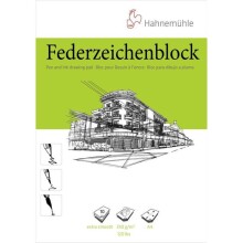 Hahnemühle Federzeichenblok Çizim Defteri A4 250 g 10 Yaprak - Hahnemühle