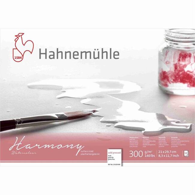 Hahnemühle Harmony Watercolor 300Gr Cold Pres A4 12 Yaprak N:10628040 - 1