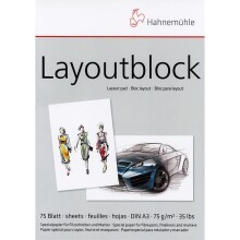 Hahnemühle Layoutblock Marker Pad 75 g A3 75 Yaprak - HAHNEMÜHLE