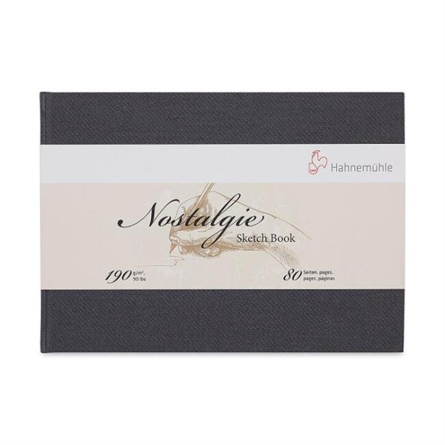 Hahnemühle Nostalgie Eskiz Defteri Manzara 190 g A5 40 Yaprak - 1