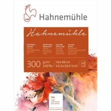 Hahnemühle Sulu Boya Blok Rough 36x48 cm 300 g 10 Yaprak - Hahnemühle