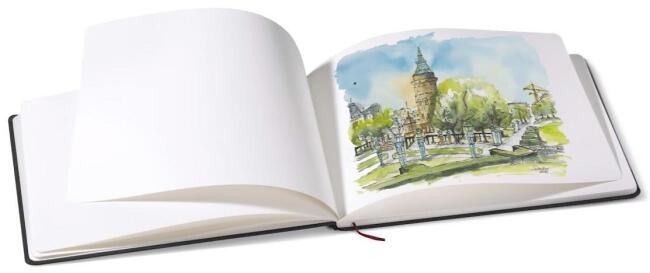 Hahnemühle Sulu Boya Defteri 200 g A6 30 Yaprak N:10628810 - 2