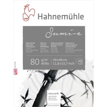 Hahnemühle Sumi-e Mürekkep Defteri 80 g 30x40 cm 20 Yaprak - HAHNEMÜHLE