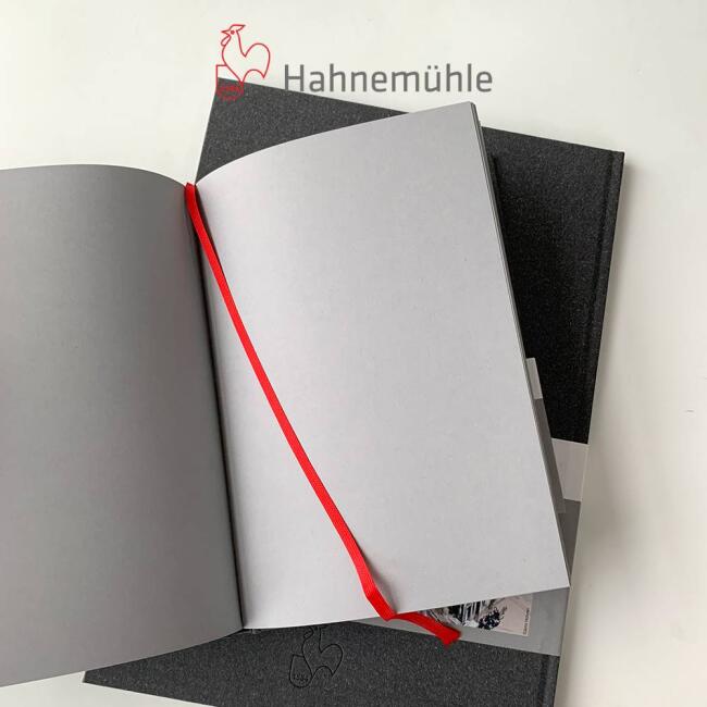 Hahnemühle The Gey Book Eskiz Defteri Gri 120 g A5 80 Yaprak - 2