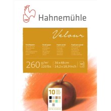 Hahnemühle Velour Pastel Blok 260 g 36x48 cm 10 Renkli 10 Yaprak - Hahnemühle (1)