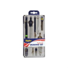 Helıx Pergel Seti 10 Parca Drawing Set Ref:T65X10 - 3