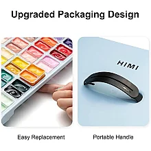 HIMI Twin Cup Gouache Set - 112 Renk 12 gr (Ice Blue Case Edition) H-YSF237 - 5