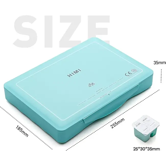 HIMI Twin Cup Gouache Set - 48 Renk 12 gr (Green Case Edition) - 5