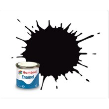 Humbrol Enamel Maket Boyası 14 ml Black Metallic N:201 - Humbrol