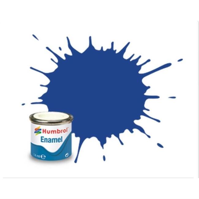 Humbrol Enamel Maket Boyası 14 ml Blue Matt N:25 - 1