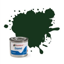 Humbrol Enamel Maket Boyası 14 ml Chrome Green Satin N:195 - HUMBROL