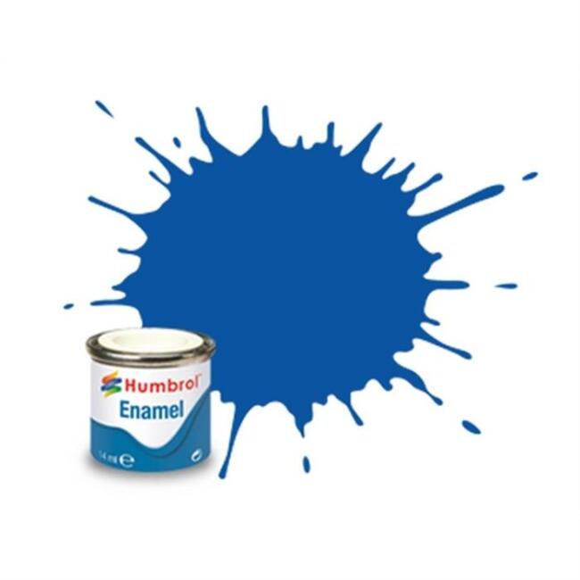 Humbrol Enamel Maket Boyası 14 ml French Blue Gloss N:14 - 1