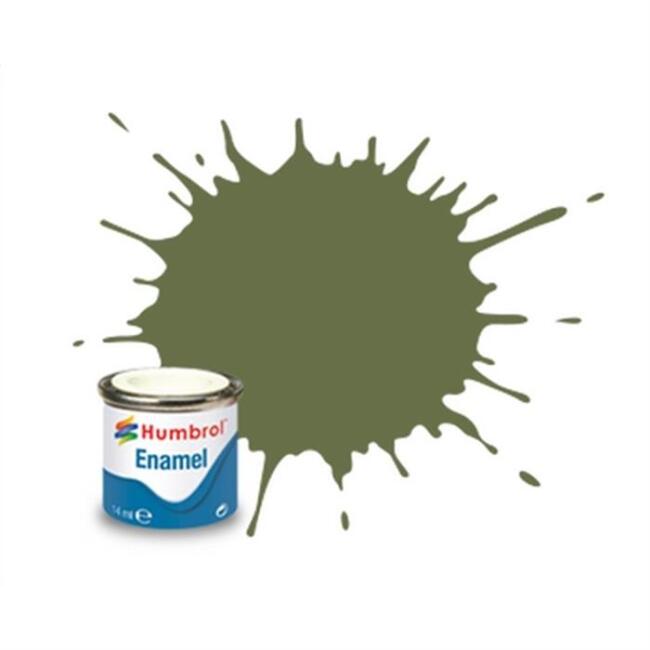 Humbrol Enamel Maket Boyası 14 ml Grass Green Matt N:80 - 1
