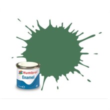 Humbrol Enamel Maket Boyası 14 ml Mid Green Matt N:101 - HUMBROL