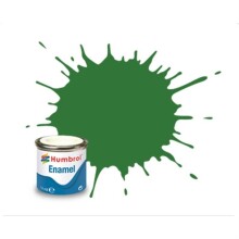 Humbrol Enamel Maket Boyası 14 ml Mid Green Satin N:131 - HUMBROL