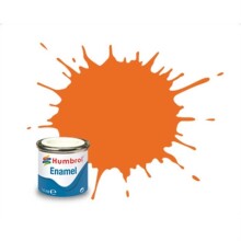 Humbrol Enamel Maket Boyası 14 ml Orange Gloss N:18 - HUMBROL