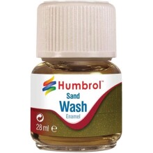 Humbrol Maket Eskitme Boyası Wash Enamel 28 ml Sand Wash (Kum Efekti) - HUMBROL