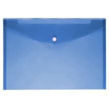 İnox Çıtçıtlı Dosya A4 Mavi - INOX