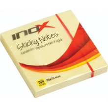 Inox Not Kağıdı Şeffaf 75x75mm N:09612 - INOX