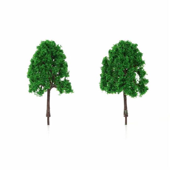 Jordania Maket Yeşil Ağaç 1:50 Ölçek 9,5 cm 2’li Set JE03P-121C095 - 1