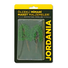 Jordania Koyu Yeşil Ağaç 1:50 Ölçek 9,5 cm Je03P-123Ky095 - JORDANIA