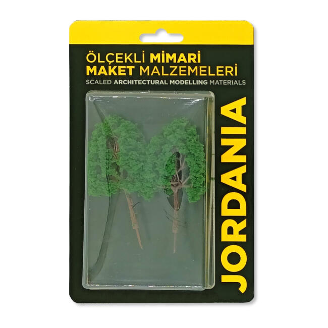 Jordania Koyu Yeşil Ağaç 1:50 Ölçek 9,5 cm Je03P-123Ky095 - 1