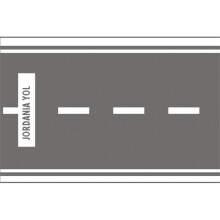 Jordania Maket 1:100 Ölçek Kendinden Yapışkanlı Yol N:Y100-G - JORDANIA