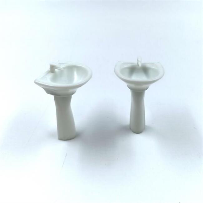 Jordania Maket 1:20 Ölçek Ayaklı Lavabo 2 Adet N:B120-03 - 1