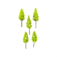 Jordania Maket 1:200 Ölçek Yeşil Ağaç 5’li 4.8 cm N:124-048 - Jordania