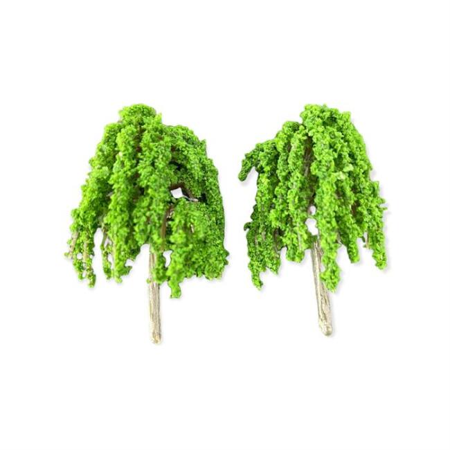 Jordania Maket Ağaç N:Ta228-01 4Cm 2Lı 1/100 (Sogut Ağaçı + K. Yeşil) - 2