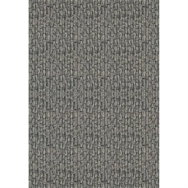 Jordania Maket Stıckerlı Zemin Duvar A3 N:062D-61 (B. Tas 7X25Mm & K. Tas 7X8Mm ) Gri Tas - 1