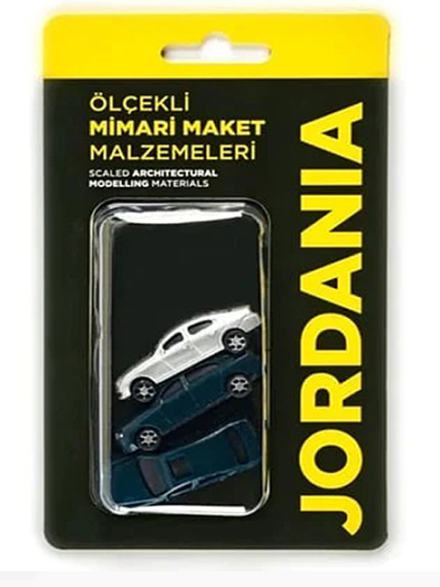Jordania Maket Taşıt Araba 1/100 N:Tş1100 3lü (5cm) - 1