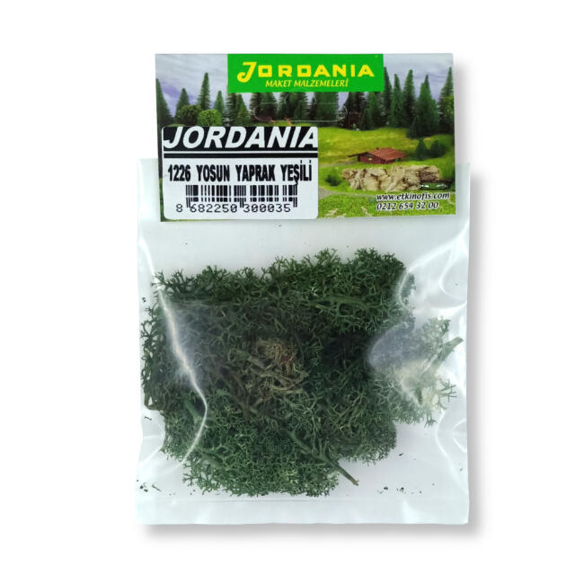 Jordania Maket Zemin Yosun 10 gr Yaprak Yeşili 1226 - 1
