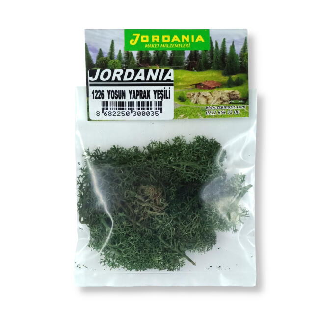 Jordania Maket Zemin Yosun N:0501226 10 gr Yaprak Yeşili - 1