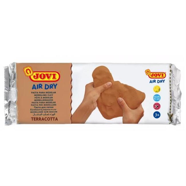 Jovi Air Dry Hava İle Kuruyan Seramik Hamuru 250 g Terracotta - 1
