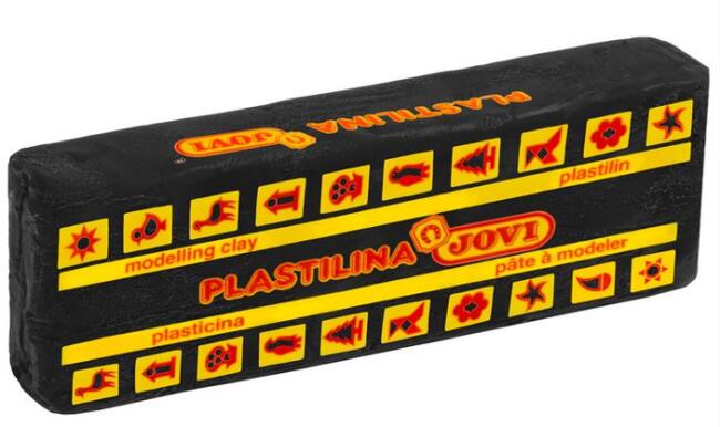 Jovi Plastilina Model Hamuru 150 g Siyah - 1