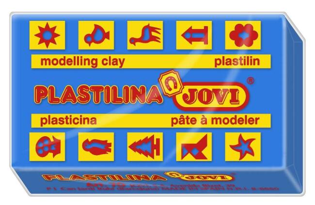Jovi Plastilina Model Hamuru 50 g Koyu Mavi - 1
