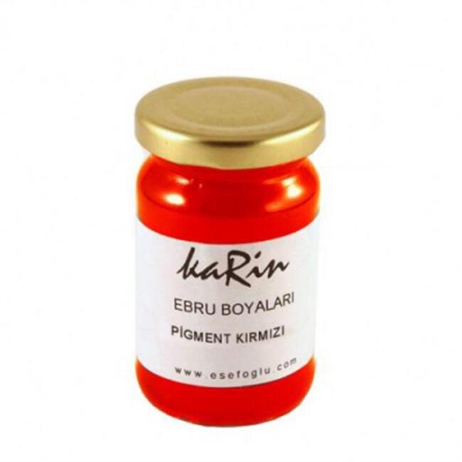 Karin Ebru Boyası 105ml - Pigment Kırmızı 301 - 1
