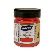 Karin Ebru Boyası 105 ml S:305 Gül Pembe - Karin