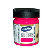 Karin Ebru Boyası 105 ml S:310 Florasan Magenta - KARİN