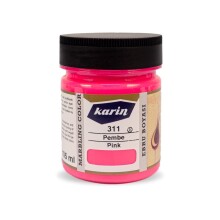 Karin Ebru Boyası 105 ml S:311 Pembe - KARİN