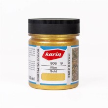 Karin Ebru Boyası 105 ml S:806 Altın - KARİN