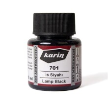 Karin Hat Mürekkebi 45 ml İs Siyahı 701 - KARIN