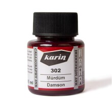 Karin Hat Mürekkebi 45 ml Mürdüm 302 - KARİN