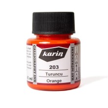 Karin Hat Mürekkebi 45 ml Turuncu 203 - KARIN